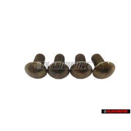 4x VW Original Flachrundschraube - 191807191A