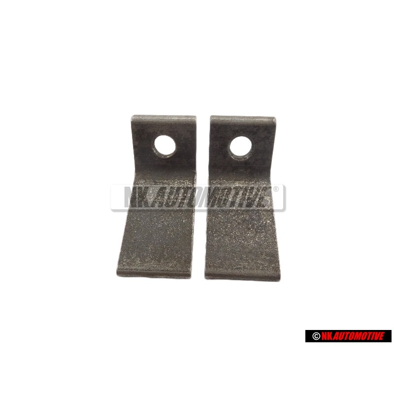 2x VW Original Befestigungsplatte Für Tür- Scharnier - 323809654
