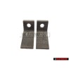2x VW Original Befestigungsplatte Für Tür- Scharnier - 323809654