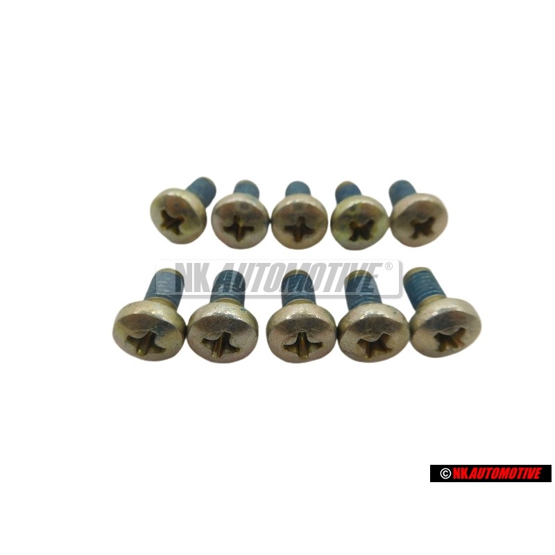 10x VW Original Schraube - N 01412913