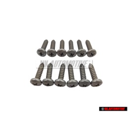 12x VW Original Schraube - N 01397520