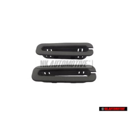 2x VW Original Blende Satinschwarz - 165857849 01C