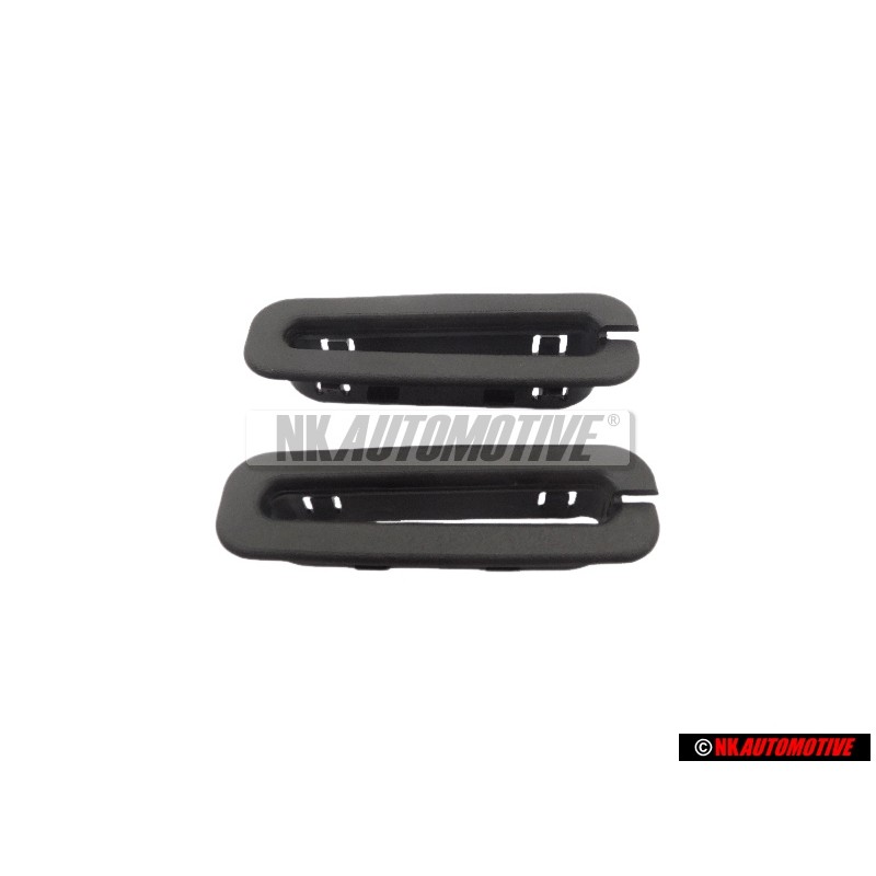 2x VW Original Blende Satinschwarz - 165857849 01C