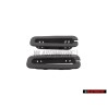 2x VW Original Blende Satinschwarz - 165857849 01C