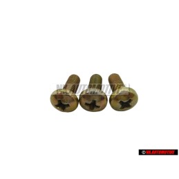 3x VW Original Linsenschraube - N 0141335