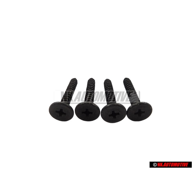 4x VW Original Schraube Türverkleidung Türpappe Seitenverkleidung - N 90157502