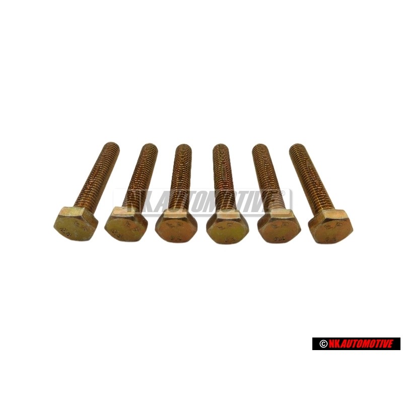6x VW Original Sechskantschraube - N 0102213