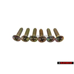6x VW Original Schraube - N 0141063