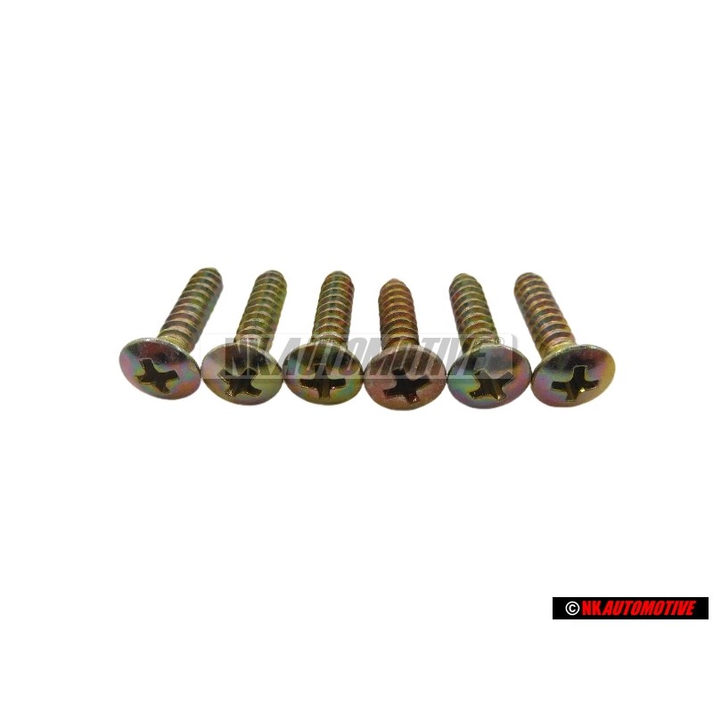 6x VW Original Schraube - N 0141063
