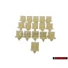 16x VW Original Clip - 321867299B