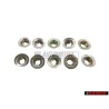 10x VW Original Mutter Laderaumabdeckung Ablage Lautsprecher - N 0386011