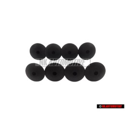 8x VW Original Clip Stopfen Teppich Türverkleidung - 191867199 9B9