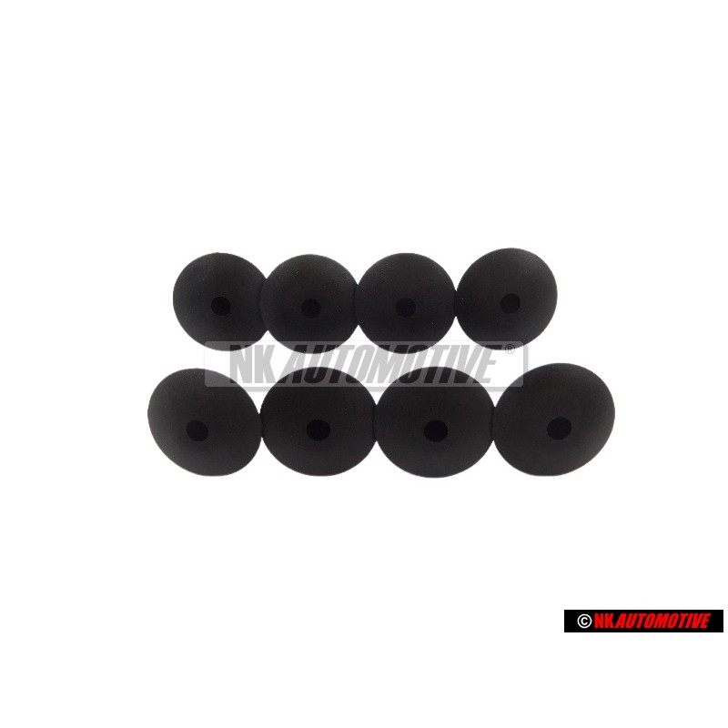 8x VW Original Clip Stopfen Teppich Türverkleidung - 191867199 9B9