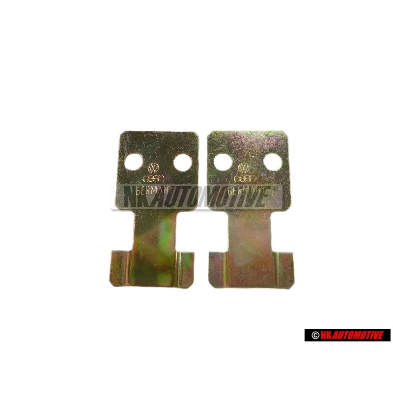 2x VW Original Stützplatte Für Führung - 411877489