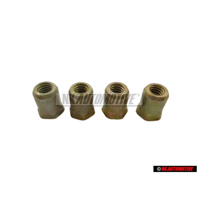 4x VW Original Gewindeniet - 443877437A