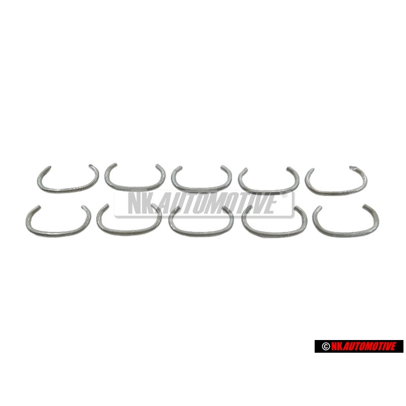 10x VW Original Klammer - N 0152611