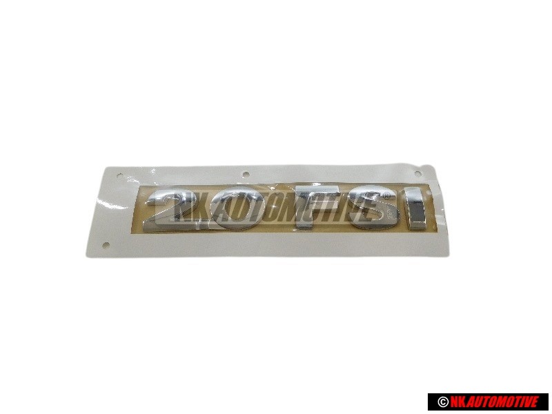 VW Original 2.0 FSI Hinten Schriftzug Emblem Logo Chrom - 1T0853675A 739
