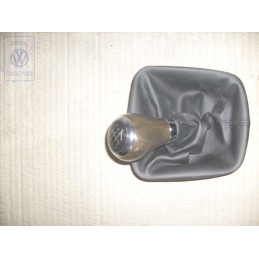 VW Original Schalthebelknopf Mit Schalt- Hebelverkleidung Leder - 1K0064255M