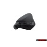 VW Original Schalthebelgriff Satinschwarz - 357713139A 01C