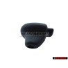 VW Original Schalthebelgriff Satinschwarz - 357713139A 01C
