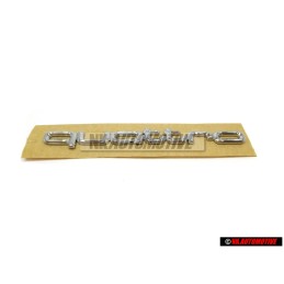 Audi Original QUATTRO Hinten Schriftzug Emblem Logo Chrom - 8A0853737C 2ZZ