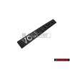 VW Original VOLKSWAGEN Hinten Schriftzug Emblem Logo - 171853685A