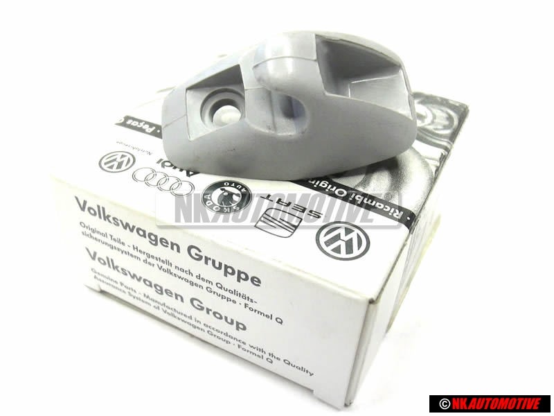VW Original Halter Sonnenblende Sonnen Blende Grau - 191857559 H50