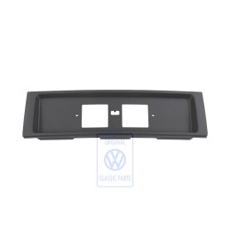 VW Original Blende Für Kennzeichen Satinschwarz - 1H5853481B 01C