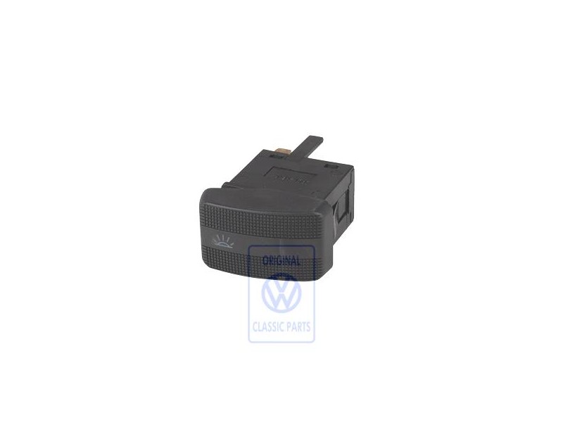 VW Original Schalter Für Innenleuchte Satinschwarz - 1H5959561 01C