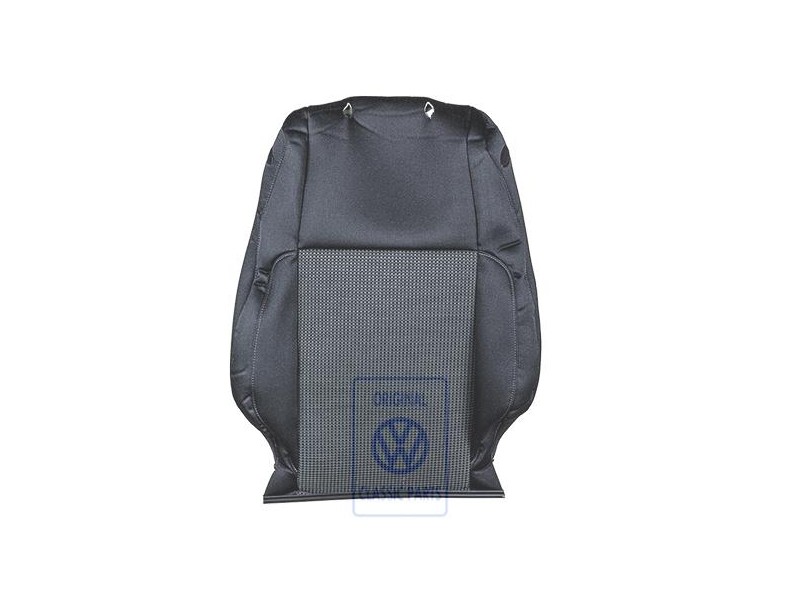 VW Original Lehnenbezug Stoff Mit Lehnentasche Schwarz - 1J0881805QMLJF