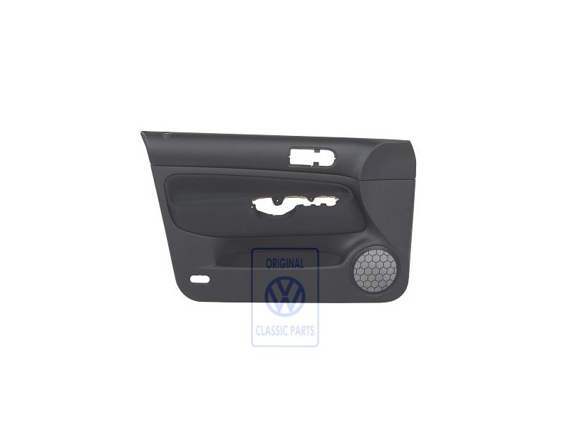 VW Original Türverkleidung Stoff Schwarz/Schwarz - 1J4867011CKRAQ
