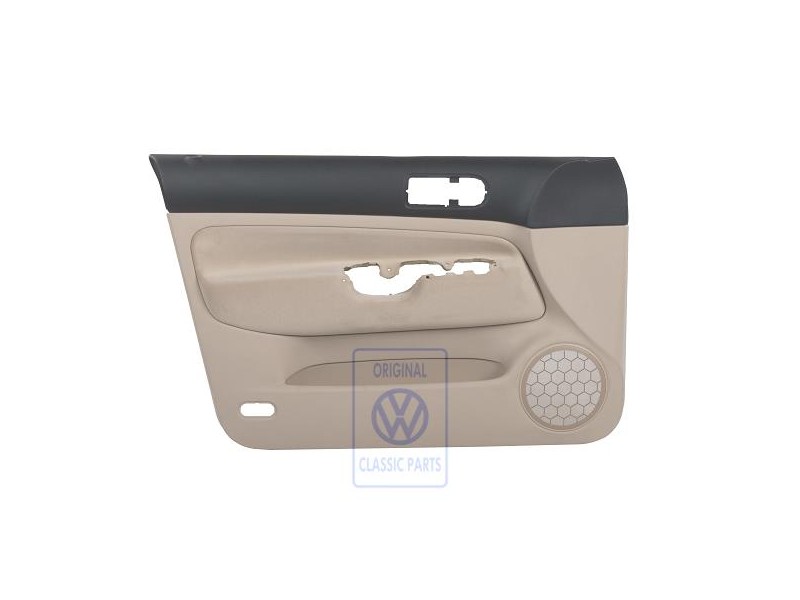 VW Original Türverkleidung (Stoff) Schwarz/Hellbeige - 1J4867011CSPDM