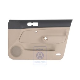 VW Original Türverkleidung (Stoff) Schwarz/Hellbeige - 1J4867012CJJGL