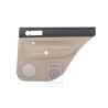 VW Original Türverkleidung (Leder) Schwarz/Hellbeige - 1J9867212ALHWV