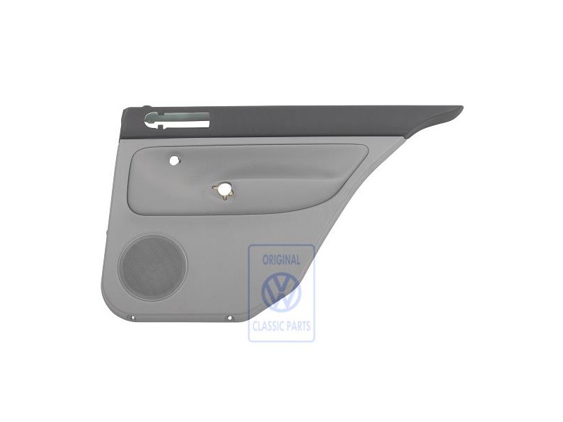 VW Original Türverkleidung (Stoff) Schwarz/Flanellgrau - 1J5867212ADJGH