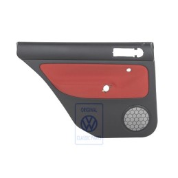 VW Original Türverkleidung (Stoff) Schwarz/Tropicorange - 1J9867211Q KNP