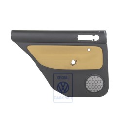 VW Original Türverkleidung (Stoff) Schwarz/Futuragelb - 1J9867211Q KNS