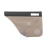 VW Original Türverkleidung (Stoff) Schwarz/Hellbeige - 1J9867211S HWM