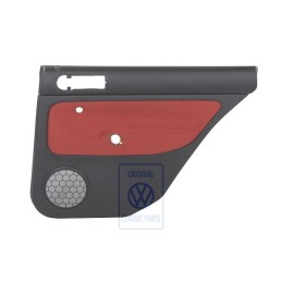 VW Original Türverkleidung (Stoff) Schwarz/Tropicorange - 1J9867212Q KNP