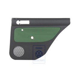 VW Original Türverkleidung (Stoff) Schwarz/Cosmicgrün - 1J9867212Q KNQ