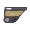 VW Original Türverkleidung (Stoff) Schwarz/Futuragelb - 1J9867212Q KNS