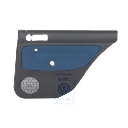 VW Original Türverkleidung (Stoff) Schwarz/Jazzblue - 1J9867212Q KNT