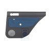 VW Original Türverkleidung (Stoff) Schwarz/Jazzblue - 1J9867212Q KNT