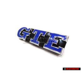 VW Original GTE Vorne Kühlergrill Emblem Schriftzug Blau - 5G0853679ABAFL