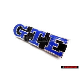 VW Original GTE Vorne Kühlergrill Emblem Schriftzug Blau - 5G0853679S AFL