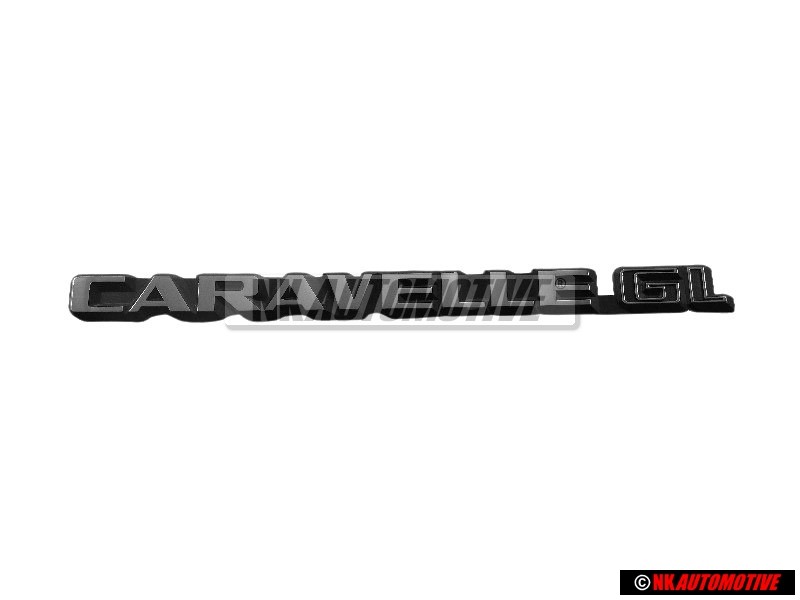 VW Original CARAVELLE GL Hinten Schriftzug Emblem Logo - 255853689M