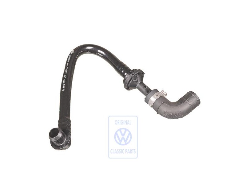 VW Original Unterdruckrohr Mit Rück- Schlagventil - 6N1612041D