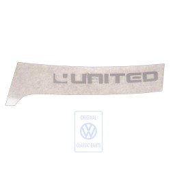 VW Original Folienschriftzug Silber - 7H5854431C 1W4