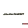 VW Original CABRIOLET Hinten Schriftzug Emblem Logo Chrom - 1E0853687C Z10