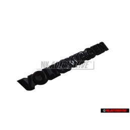 VW Original VOLKSWAGEN Hinten Schriftzug Emblem Logo Schwarz - 321853685C MY8